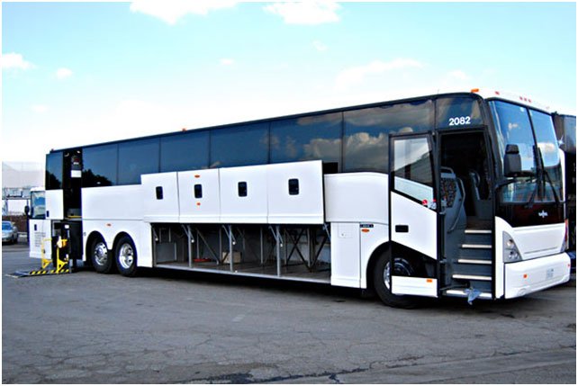ADA bus passenger area