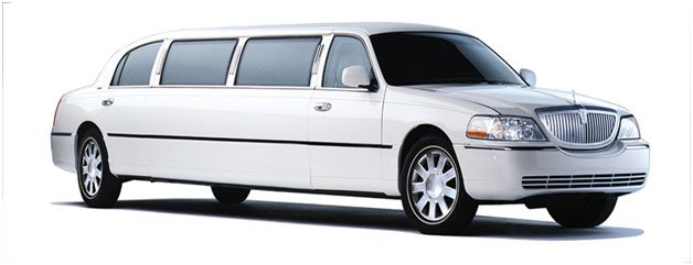 Classic stretch limousine exterior