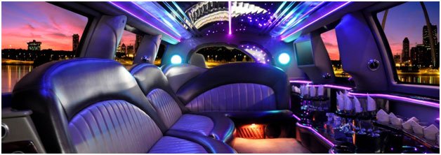 Limo bar and entertainment