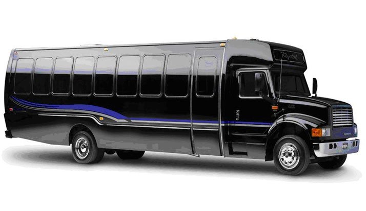 Minibus passenger area
